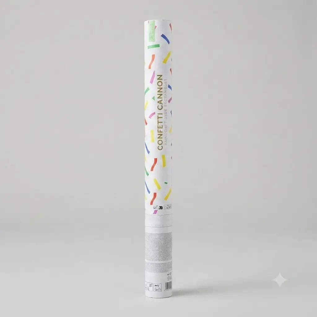 Tun confetti, fasii multicolor mix 60cm (tukn60) 2