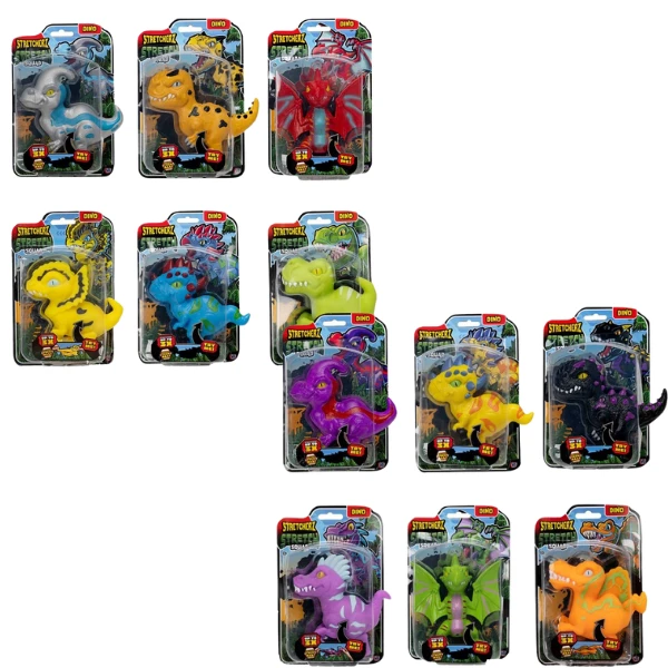 Jucărie-antistres "stretch squad - dino", în as. 3
