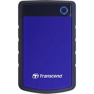 HDD portabil extern Transcend StoreJet 25H3B, 1 TB, Gri/Albastru (TS1TSJ25H3B)