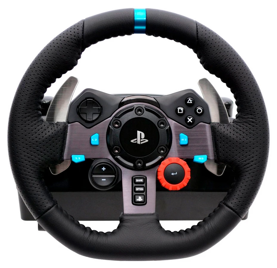 Игровой руль logitech g29, чёрный 4