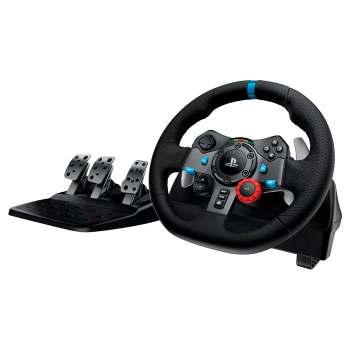 Игровой руль logitech g29, чёрный 5