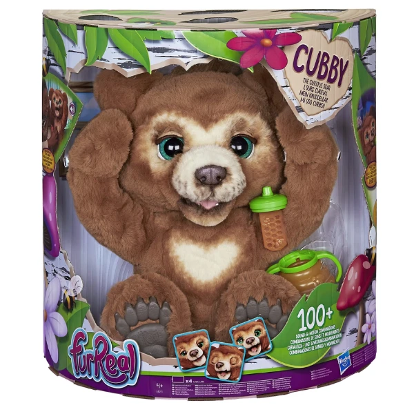 Jucăria interactivă "ursulețul curios cubby", seria furreal friends 3