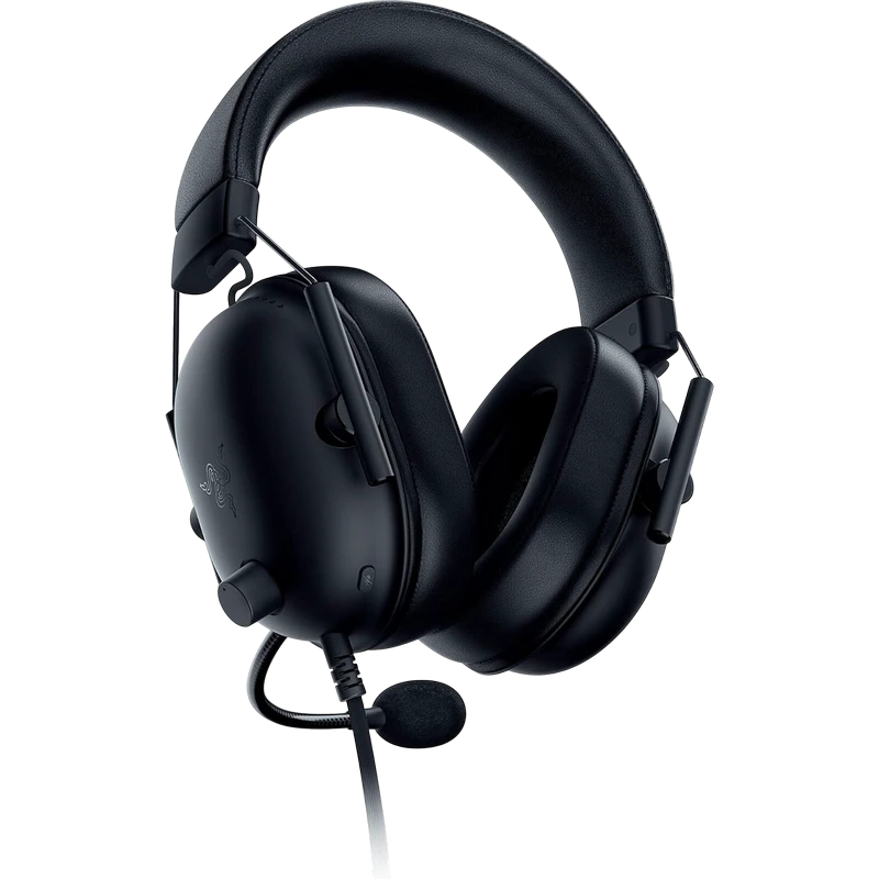 Игровая гарнитура razer blackshark v2 x для xbox, проводной аналоговый, чёрный 5