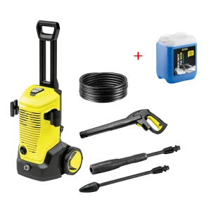 Aparat de spălat cu presiune karcher k 5 + șampon auto rm 619, 5l