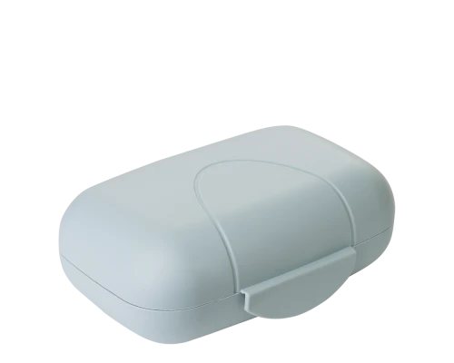 124075 мыльница пластиковая 11,4x7,6x4,3 см aleana 11