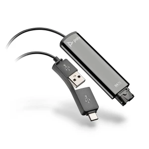 Adaptor Poly  DA75 USB to QD, black