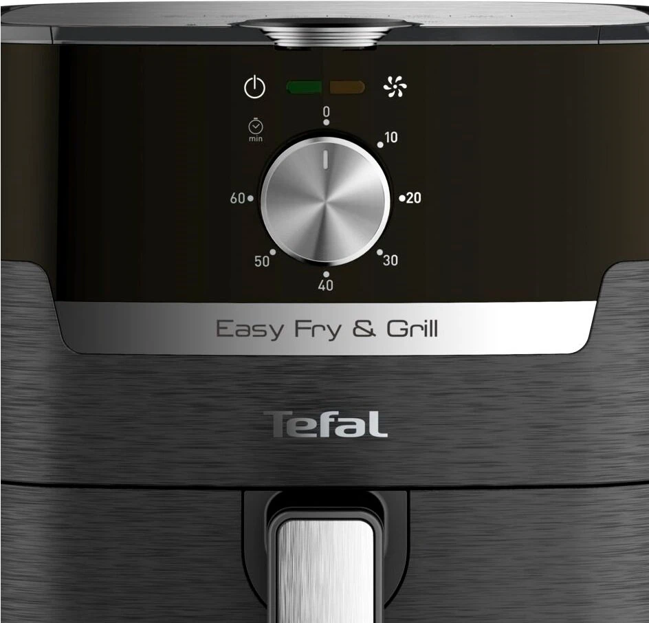 Air fryer tefal ey501815  easy fry & grill  digital , 4.2l, 1550w, 2-in-1 air fry & grill, electronic panel, temperature control, timer, hot air fryin 5