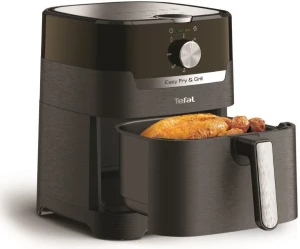 Air fryer tefal ey501815  easy fry & grill  digital , 4.2l, 1550w, 2-in-1 air fry & grill, electronic panel, temperature control, timer, hot air fryin Thumbnail 9