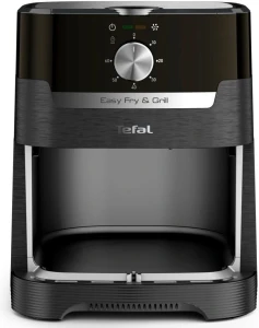 Air fryer tefal ey501815  easy fry & grill  digital , 4.2l, 1550w, 2-in-1 air fry & grill, electronic panel, temperature control, timer, hot air fryin Thumbnail 3