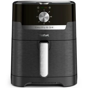 Air fryer tefal ey501815  easy fry & grill  digital , 4.2l, 1550w, 2-in-1 air fry & grill, electronic panel, temperature control, timer, hot air fryin Thumbnail 2