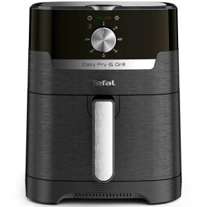 Air fryer tefal ey501815  easy fry & grill  digital , 4.2l, 1550w, 2-in-1 air fry & grill, electronic panel, temperature control, timer, hot air fryin