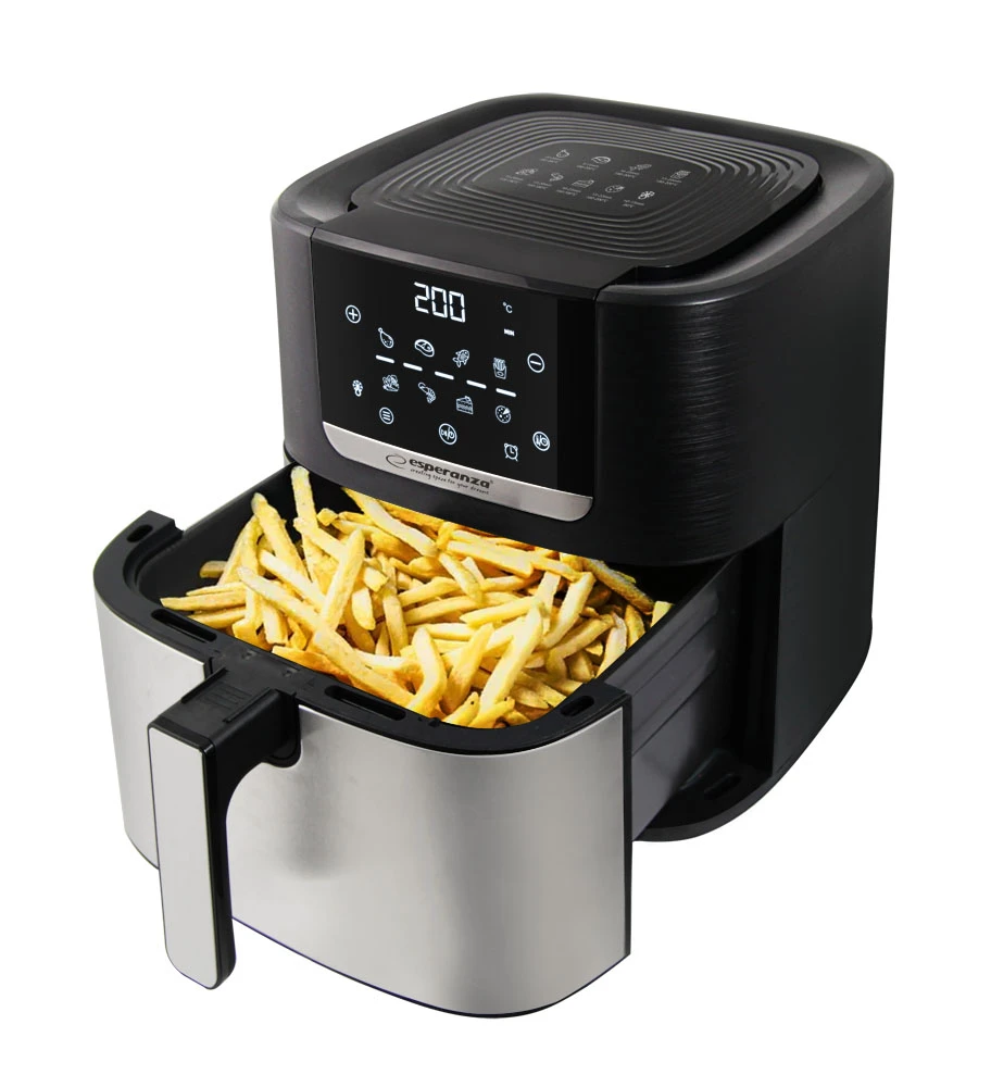 Air fryer esperanza pollo fritto eka004, 8l, 1700w 3