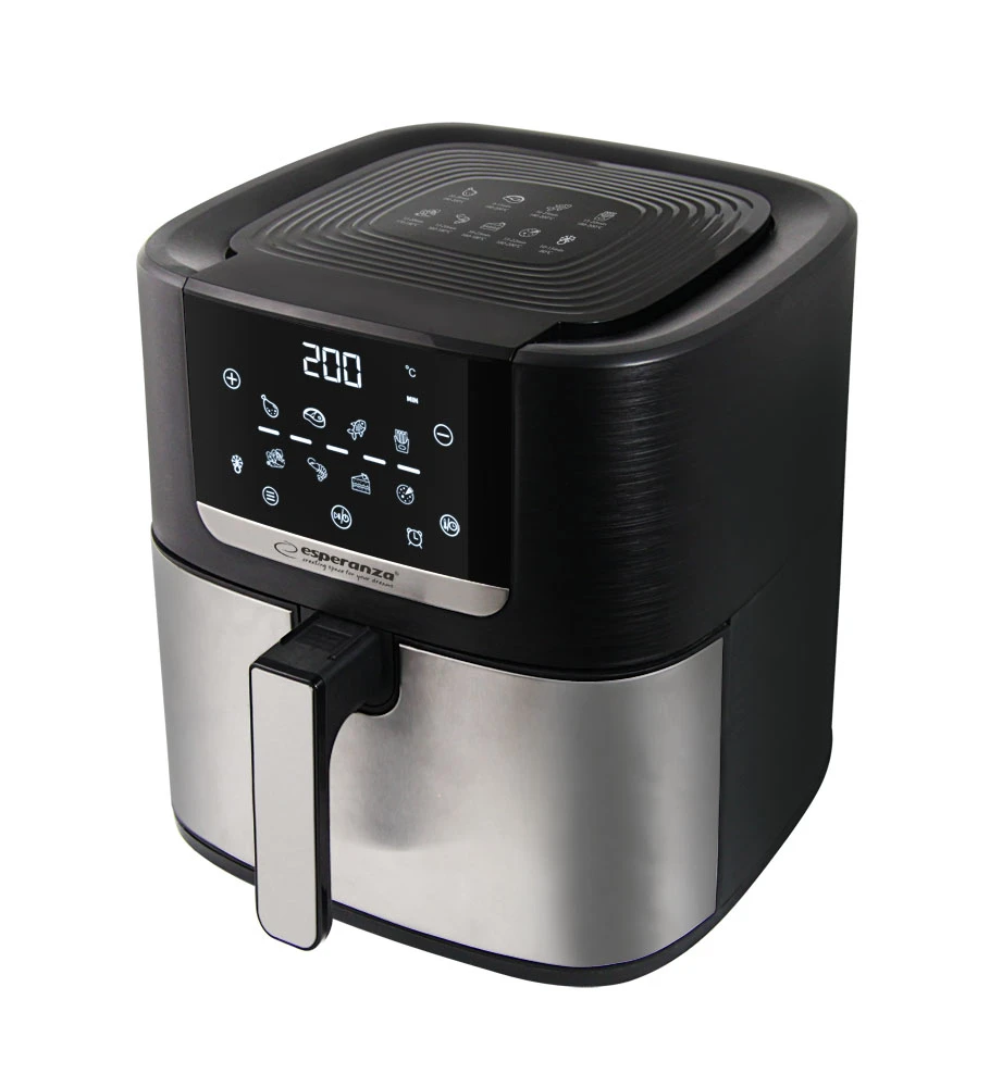 Air fryer esperanza pollo fritto eka004, 8l, 1700w 6