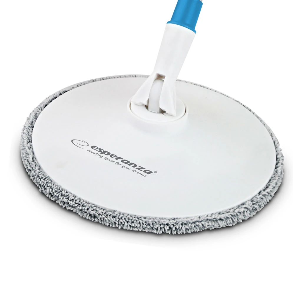 Mop esperanza perfect clean ehs007 spin mop, overall length: 130 cm, tube diameter: 22 mm, tube material: stainless steel, diameter of plate (to attac 9