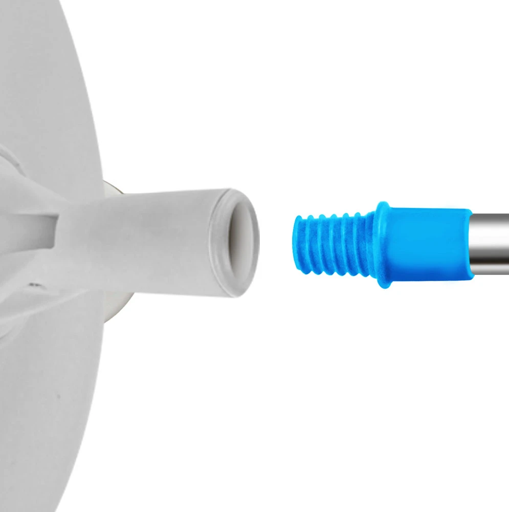 Mop esperanza perfect clean ehs007 spin mop, overall length: 130 cm, tube diameter: 22 mm, tube material: stainless steel, diameter of plate (to attac 7