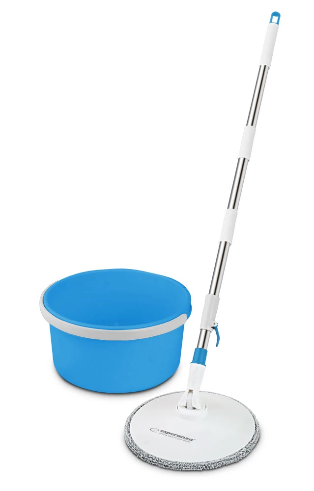 Mop esperanza perfect clean ehs007 spin mop, overall length: 130 cm, tube diameter: 22 mm, tube material: stainless steel, diameter of plate (to attac 11
