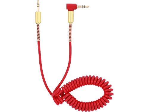 Cable jack 3.5mm, 1.5m, tellur red  tll311061 2