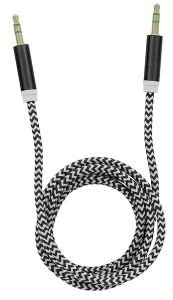 Cablu audio Tellur Basic jack 3.5mm, 1m, Negru