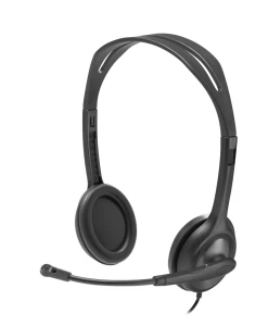 Logitech headset h111, 3,5 mini-jack, black Thumbnail 4