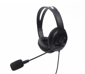 Headphones tellur basic pch2, microphone, wired control, usb, black