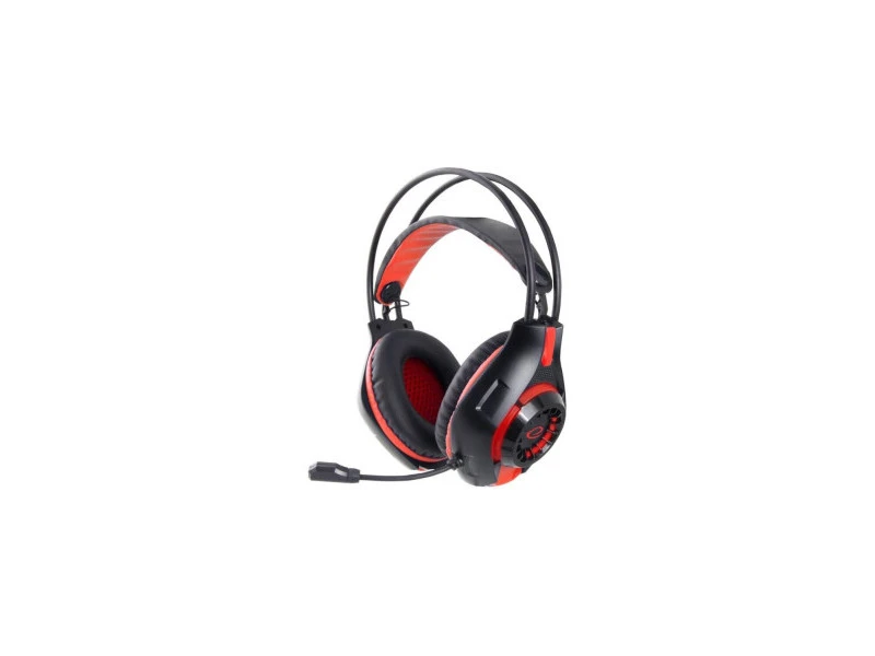 Headset gaming esperanza deathstrike egh420r, red 2