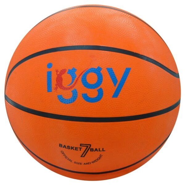 Minge baschet iggy material cauciuc, dimensiune 7, greutate 600 grame"igbb-basic" 2