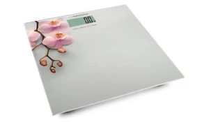 Bath scale esperanza orchid ebs010  equipped with four high precision strain gauge sensors. capacity 180kg /396lb division 100 g/0.2lb power saving la