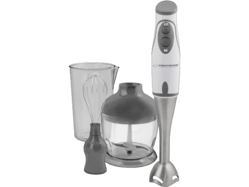 Hand blender esperanza pesto ekm003e, 450w, 3 in 1 chopper, whisk, cup of mixing,  stainless steel knife; stainless steel removable rod hanger; very q 2