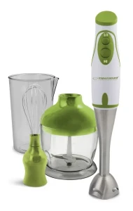 Hand blender esperanza pesto ekm003g, green, 450w, 3 in 1 chopper, whisk, cup of mixing,  stainless steel knife; stainless steel removable rod hanger; Thumbnail 3