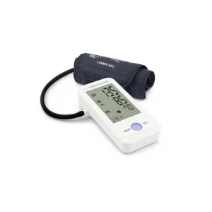 Blood pressure arm esperanza vitality ecb002,  measurement of the systolic (sys) and diastolic (dia) blood pressure and pulse (p), detection of cardia