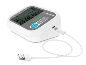 Blood pressure arm esperanza stamina ecb005,  measurement of the systolic (sys) and diastolic (dia) blood pressure and pulse (p), detection of cardiac Thumbnail 2