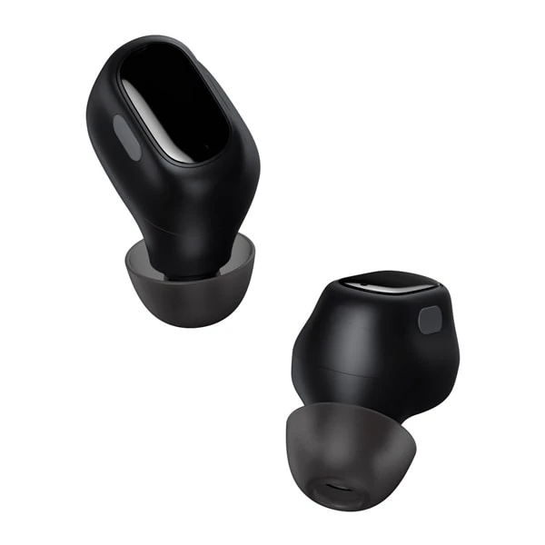 Baseus encok true wireless earphones, black, bt5.0, playback 5h (70% vol), with case 25h, charging time 1.5hr, type-c,  ngtw240001 2
