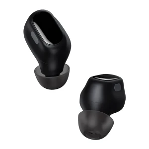 Baseus encok true wireless earphones, black, bt5.0, playback 5h (70% vol), with case 25h, charging time 1.5hr, type-c,  ngtw240001 Thumbnail 2