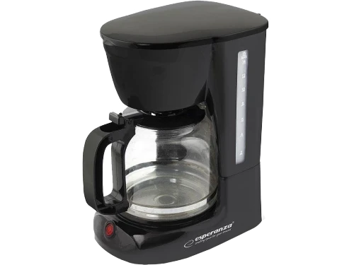 Coffee maker esperanza arabica ekc005, 1,8l, 950w, permanent & washable filter anti-drip system, auto switch-off, modern design, electric cable length 2