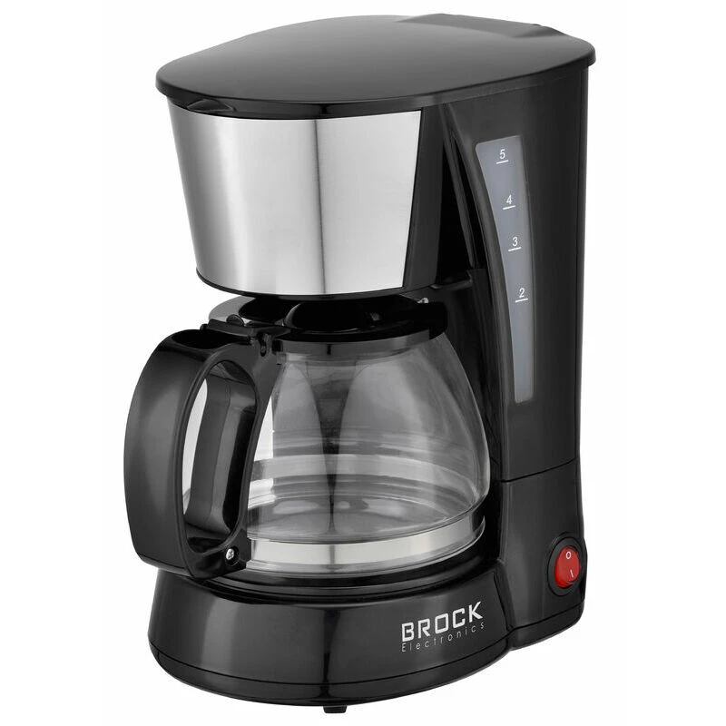 Coffee maker brock cm 1065 bk,  0.6l , 650w,  anti-drip function. convenient and easy to clean. with clear water level indicator. with warming plate. 2