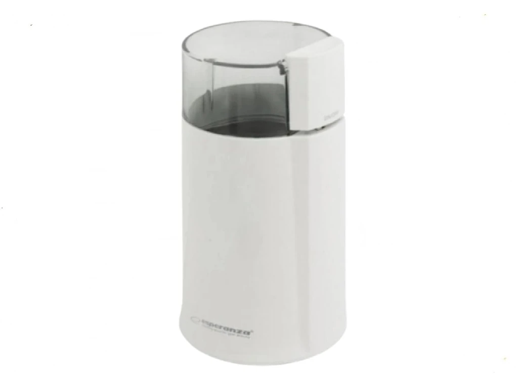 Coffee grinder esperanza espersso ekc001w white, power 160w, bowl capacity 50g, stainless steal blade 2