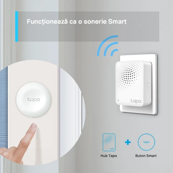 Tp-link, tapo h100 | smart hub with chime 5