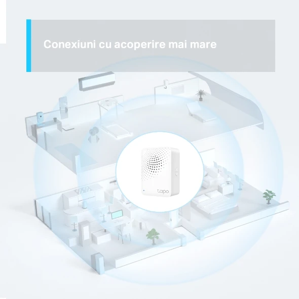 Tp-link, tapo h100 | smart hub with chime 4