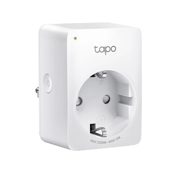 Tp-link tapo smart plug mini, matter compatible, compatible with alexa, google home & samsung smartthings, energy monitoring, 15a, ul certified, 2.4g 6