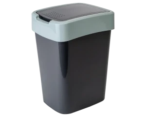 122066 coș de gunoi din plastic aleana euro 10,0 l Thumbnail 4