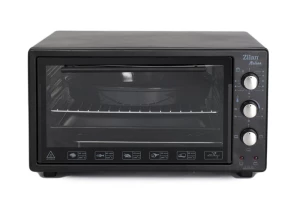 Electric Oven Zilan ZLN3130 Helson black 45L, 1 x enamel round tray, 1 x enamel square tray