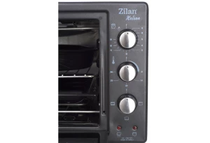 Electric Oven Zilan ZLN3130 Helson black 45L, 1 x enamel round tray, 1 x enamel square tray