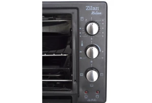 Electric oven zilan zln3130 helson black 45l, 1 x enamel round tray, 1 x enamel square tray Thumbnail 3