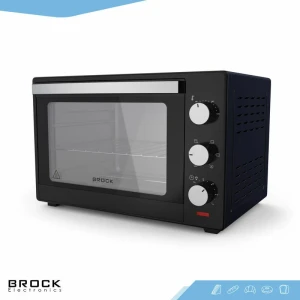 Electric oven brock to 3001 bk, black 30l, 1600w, convection function, double glass, temperature: 100°c - 230°c, heating functions: off / heating from Thumbnail 5