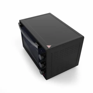 Electric oven brock to 3001 bk, black 30l, 1600w, convection function, double glass, temperature: 100°c - 230°c, heating functions: off / heating from Thumbnail 3