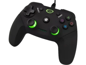 Gamepad esperanza warrior eg102  black, vibration game pad, 15 buttons, 2 sticks, ergonomic design, 2 modes (analog and digital), soft sweat-resistant Thumbnail 3