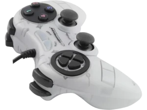 Gamepad esperanza fighter egg105w  white, vibration game pad, 16 buttons, 2 sticks, ergonomic design, 2 modes (analog and digital), soft sweat-resista Thumbnail 2