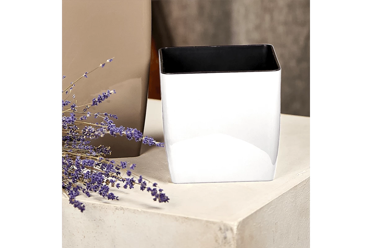 115083 ghiveci de flori cvadro 16*16*15.5 cm aleana 8