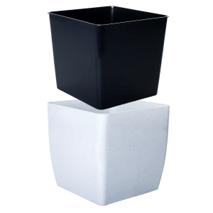 115085 ghiveci de flori cvadro 27*27*26 cm aleana
