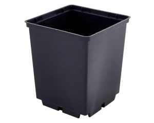 119024 ghiveci de flori pătrat pentru plante 12,0x19,5cm